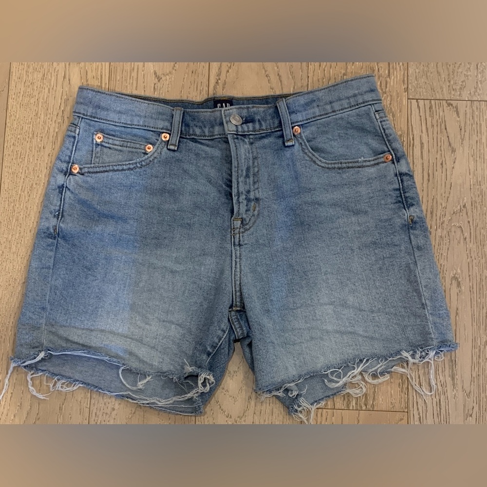 GAP Light Blue Jean Shorts